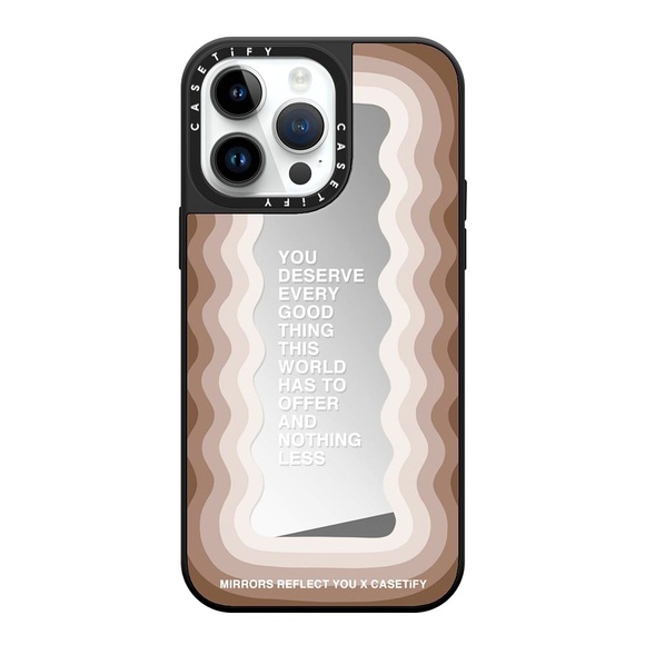 Mirrored Quote Iphone Case - Picture 1 of 4